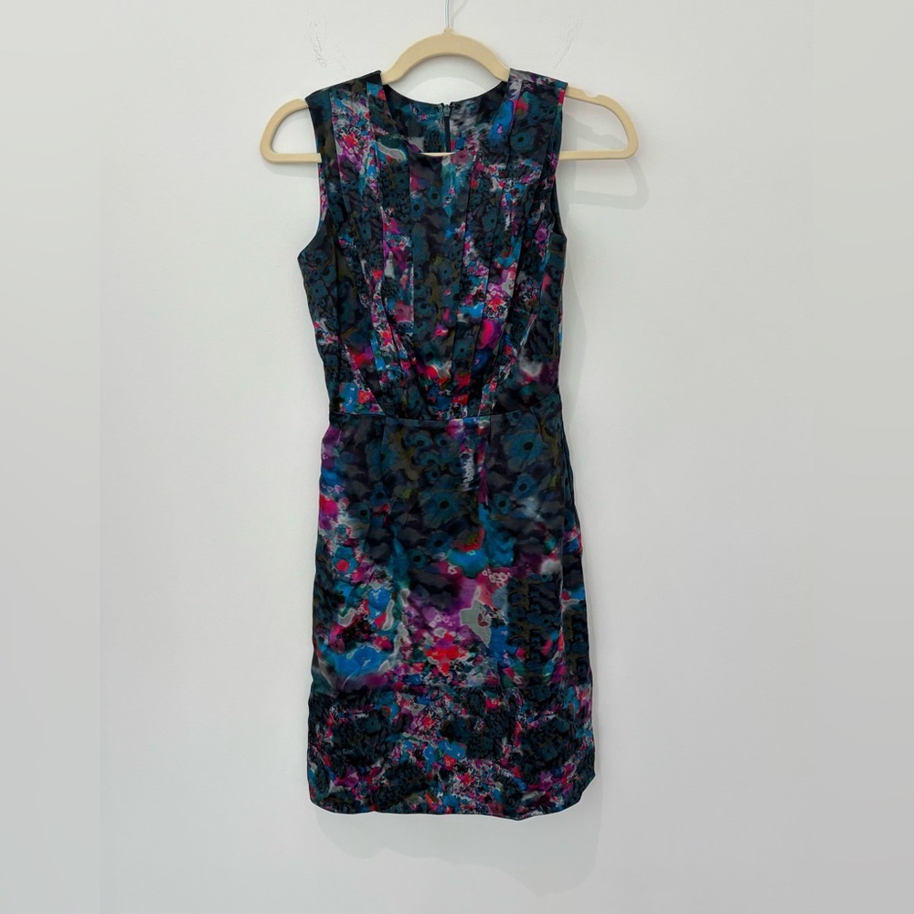 ERDEM Multicolor Floral Mini Dress